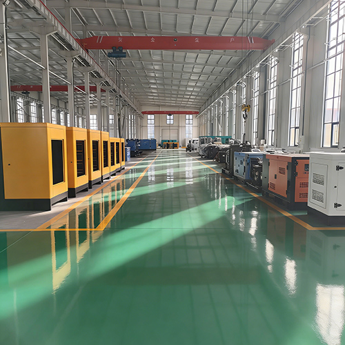 work shop of generator set