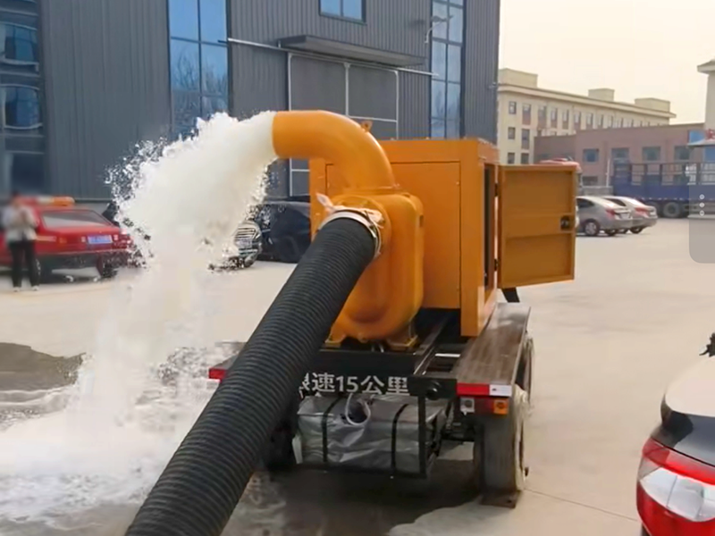 We test Water pump units before shipment