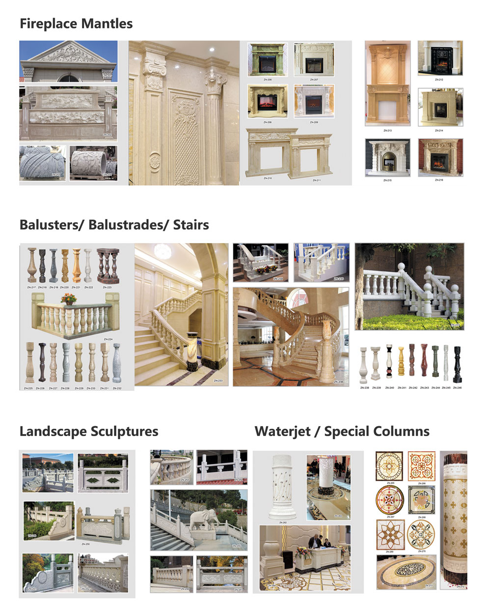 China Aran White Marble manufature