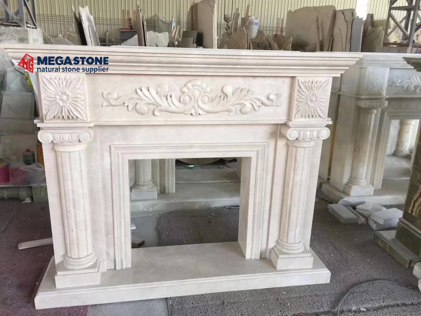 China Aran White Marble manufature