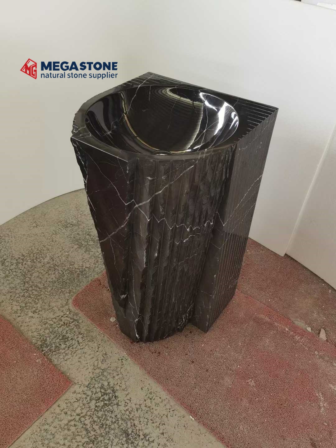 Black Marquina Marble Slab