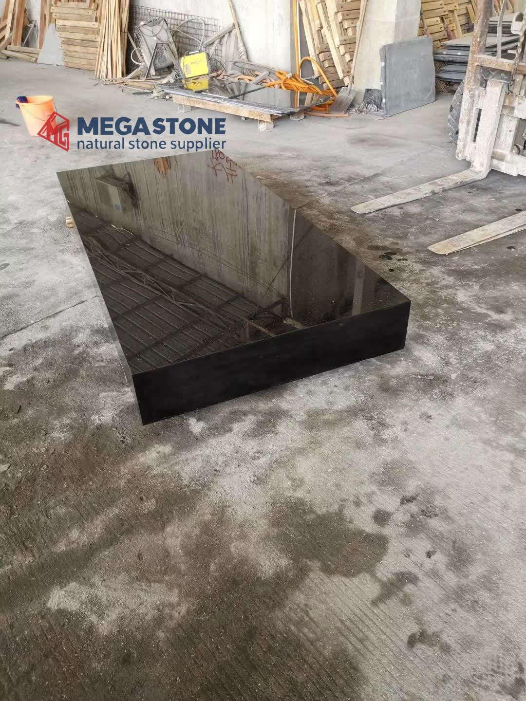 China Galaxy Black Granite slab manufacturers