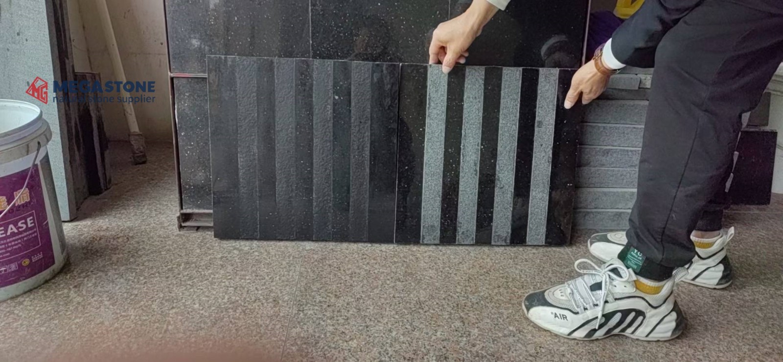 Galaxy Black Granite slab suppliers