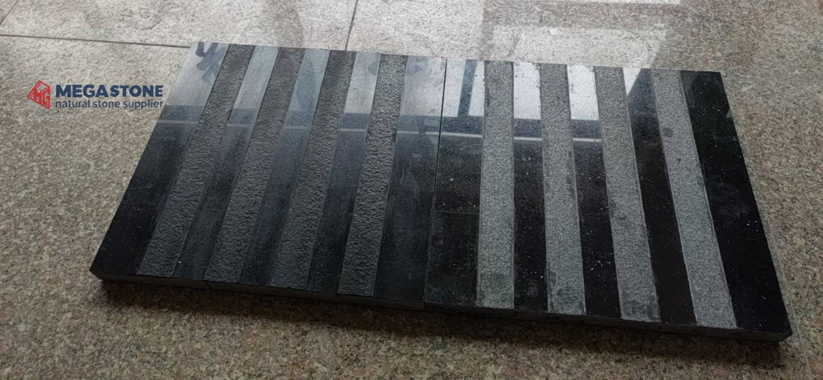 Galaxy Black Granite Slab