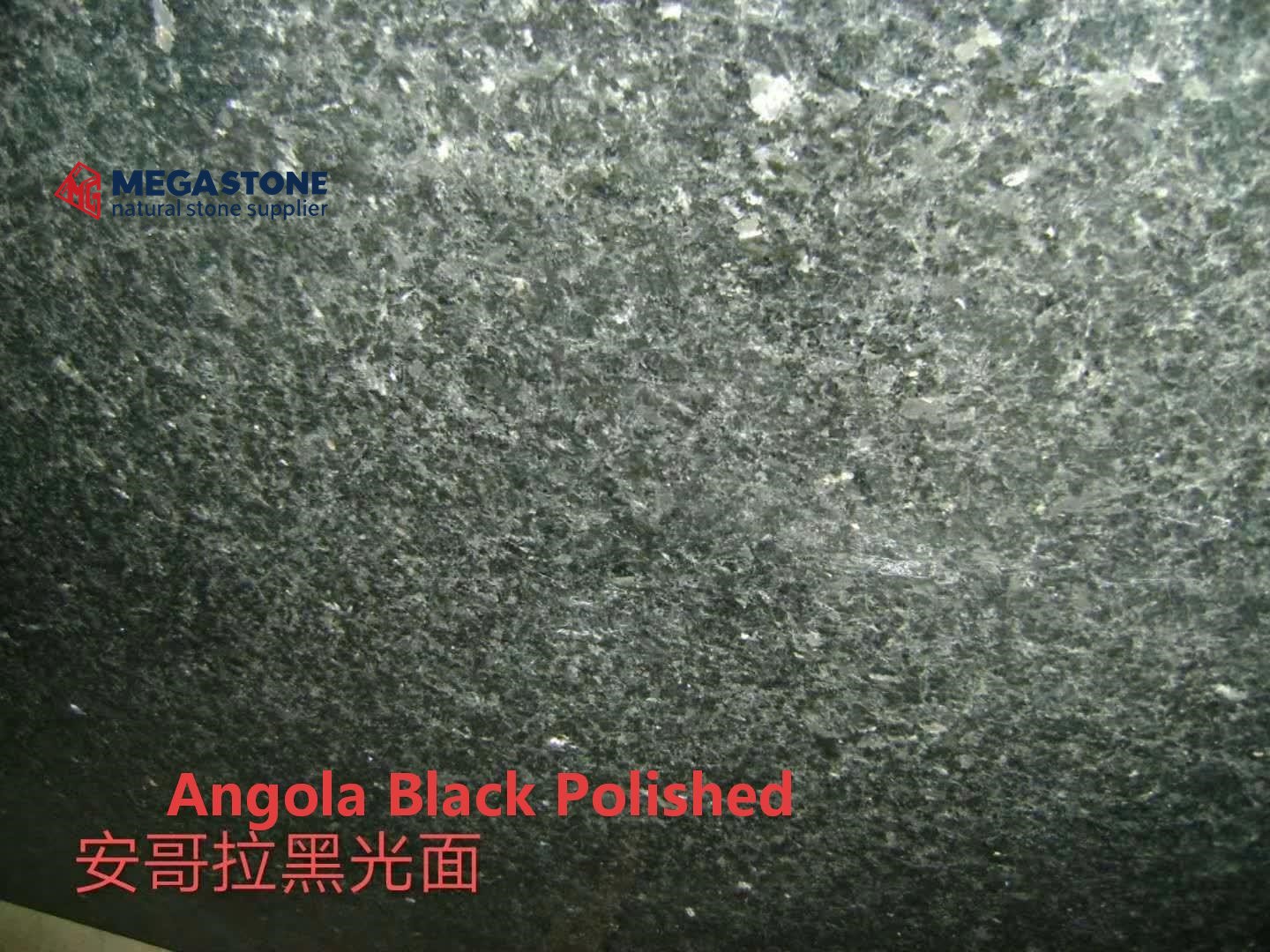 Angola Black Granite Slab