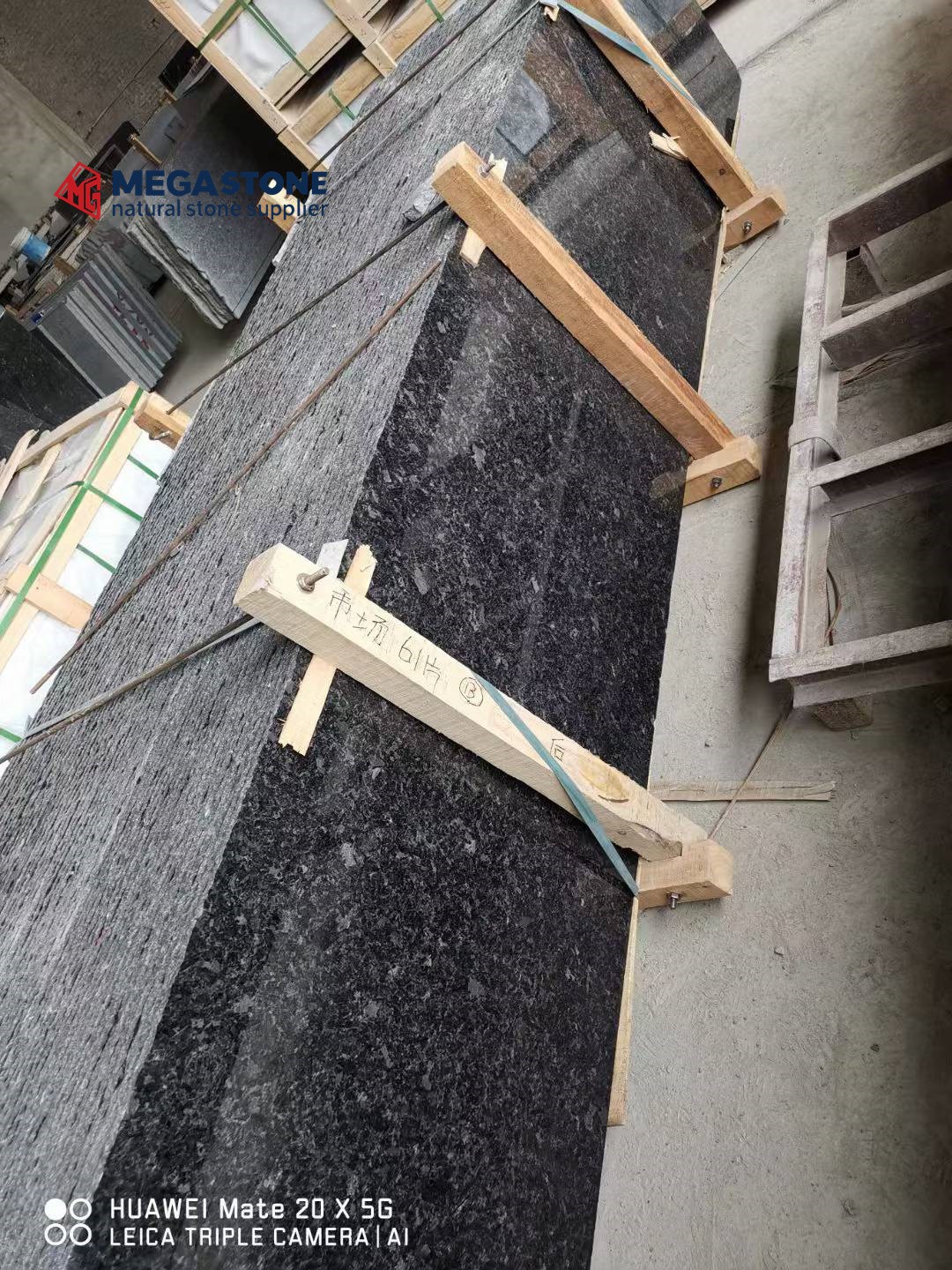 China Angola Black Granite slab manufacturers