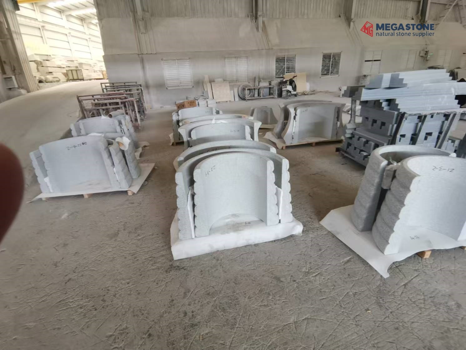 China G603 Seasome White Granite slab manufacturers