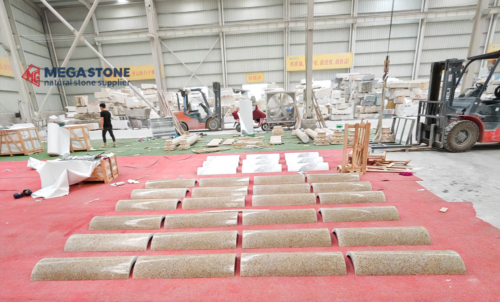 Shandong Rust Yellow Granite Slab