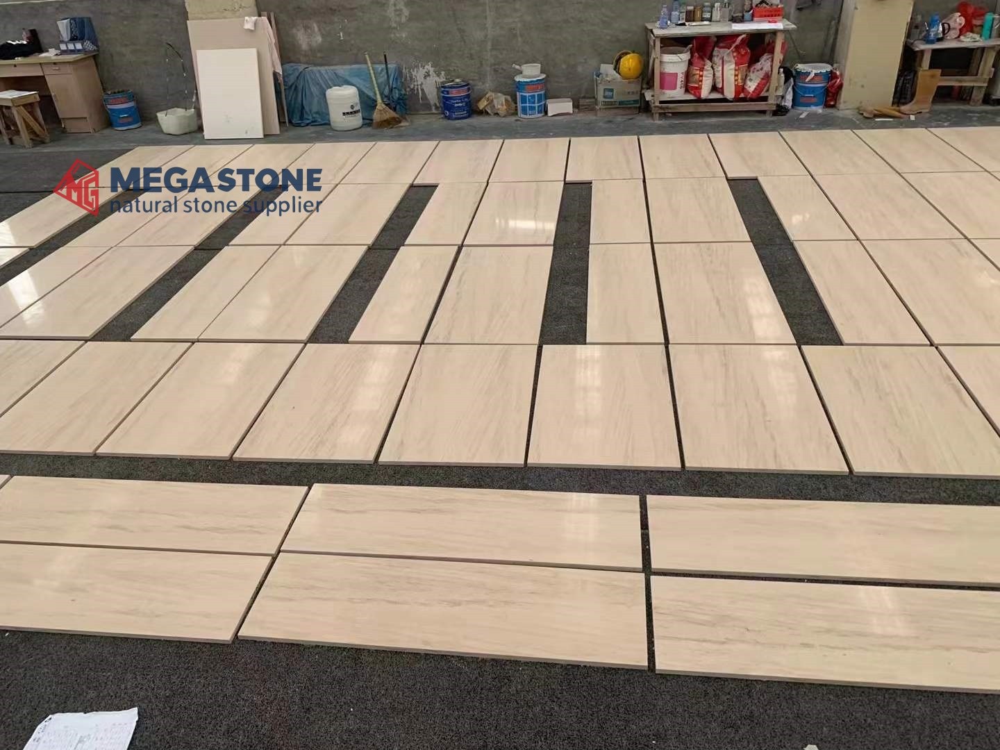 Moca Cream Limestone Slab
