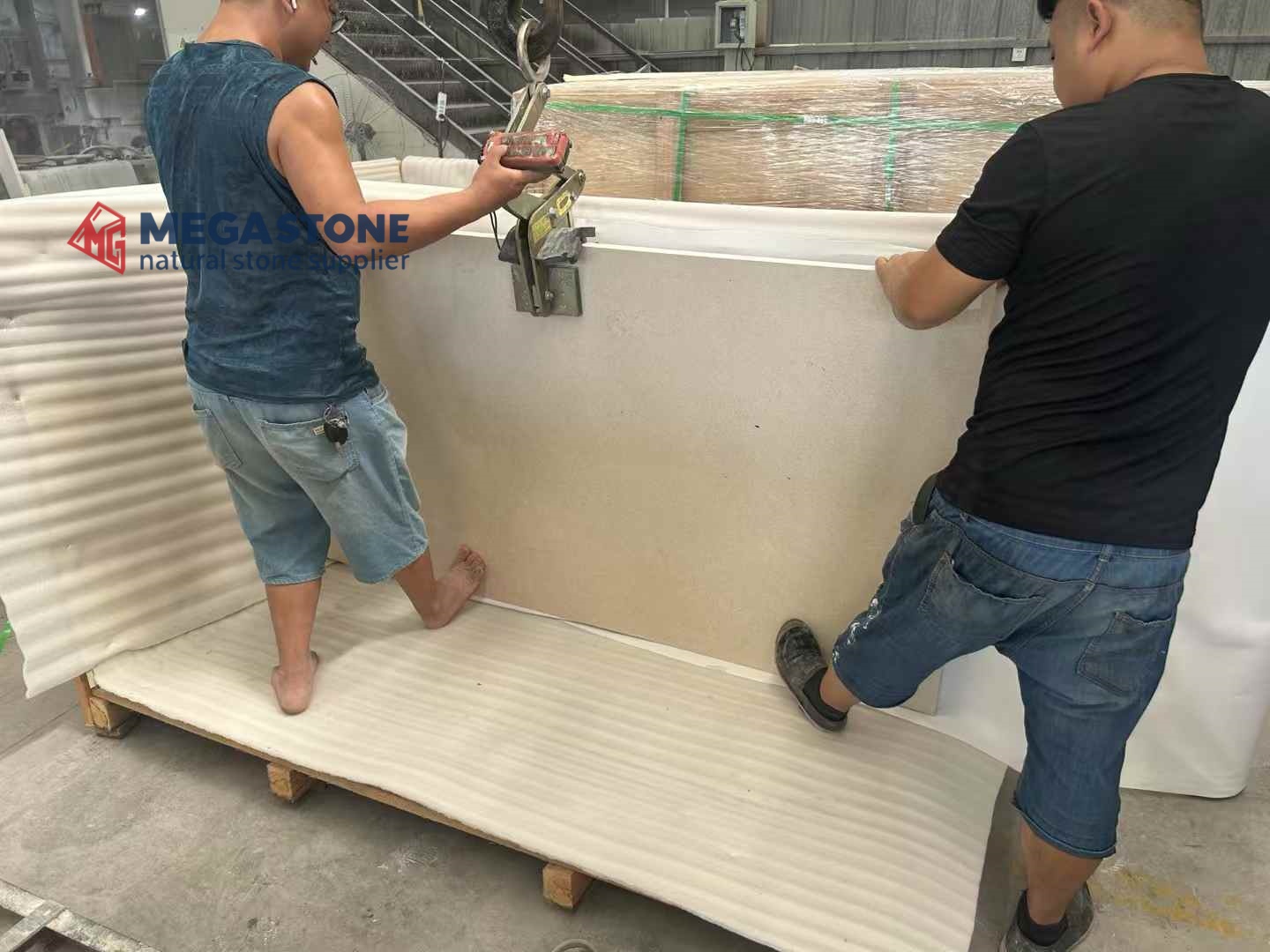 Moleanos Beige Limestone Slab