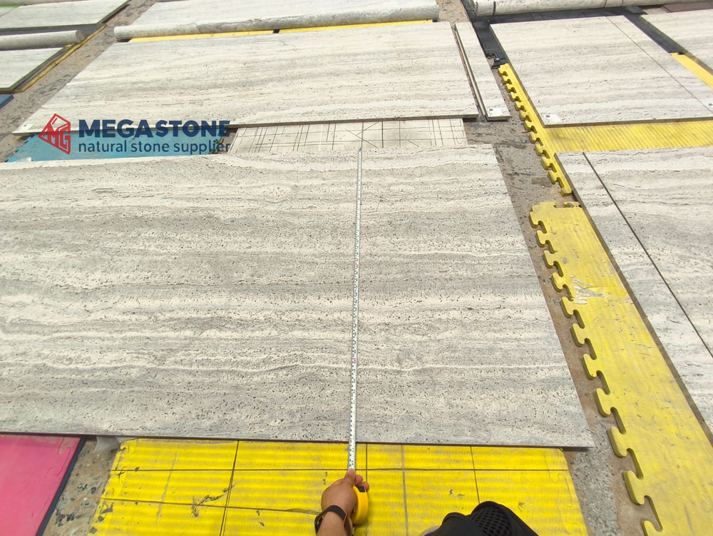 Silver Grey Travertine Tiles