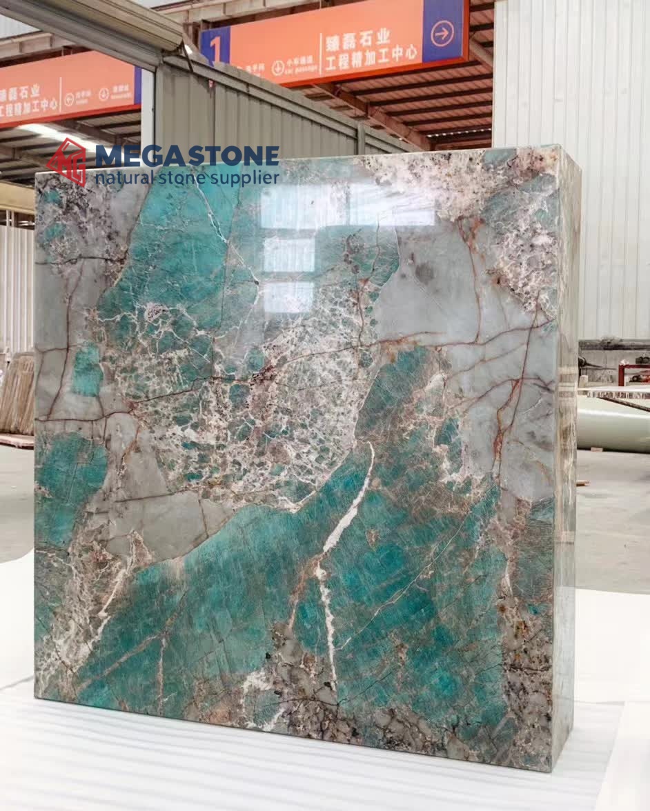 Amazon Green Quartzite Aluminum Honeycomb Stone Panel