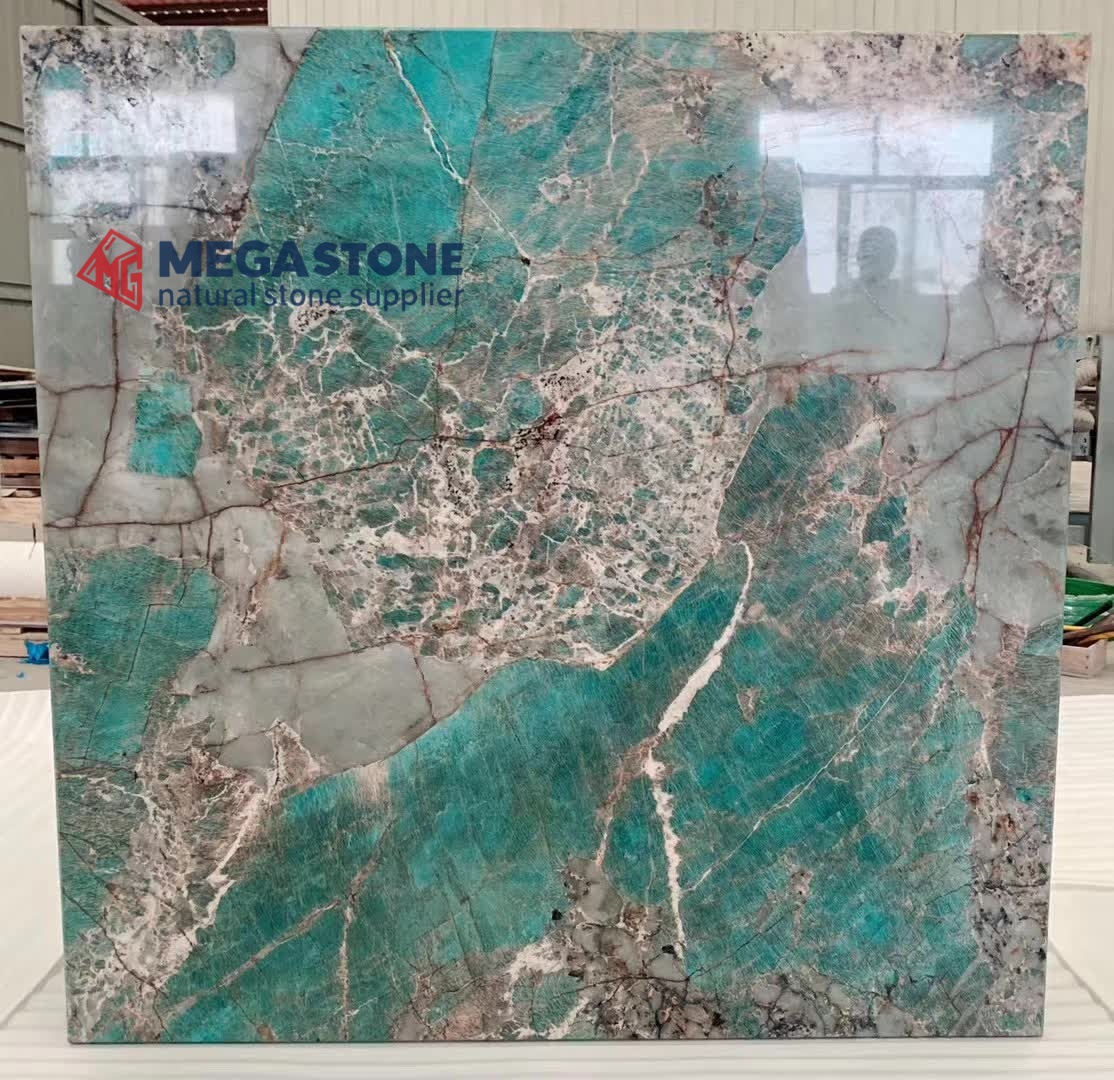 Amazon Green Quartzite Aluminum Honeycomb Stone Panel