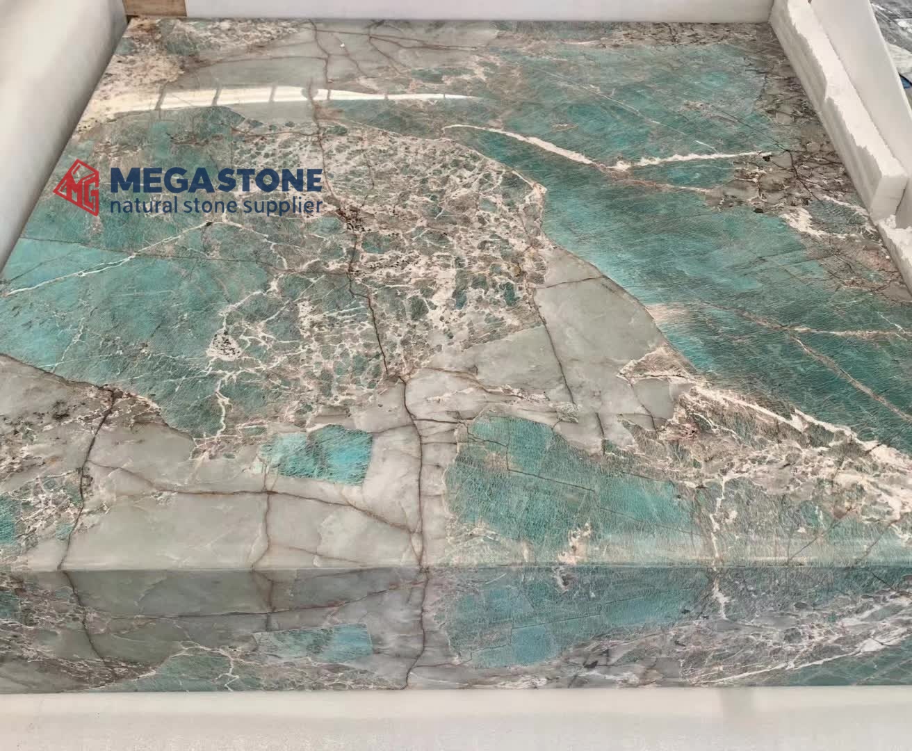 Amazon Green Quartzite Aluminum Honeycomb Stone Panel