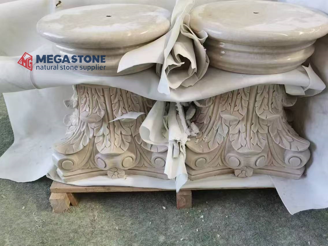 Altman Beige Marble Solid Column Manufacturer Altman Beige Marble Solid Column Manufacturer