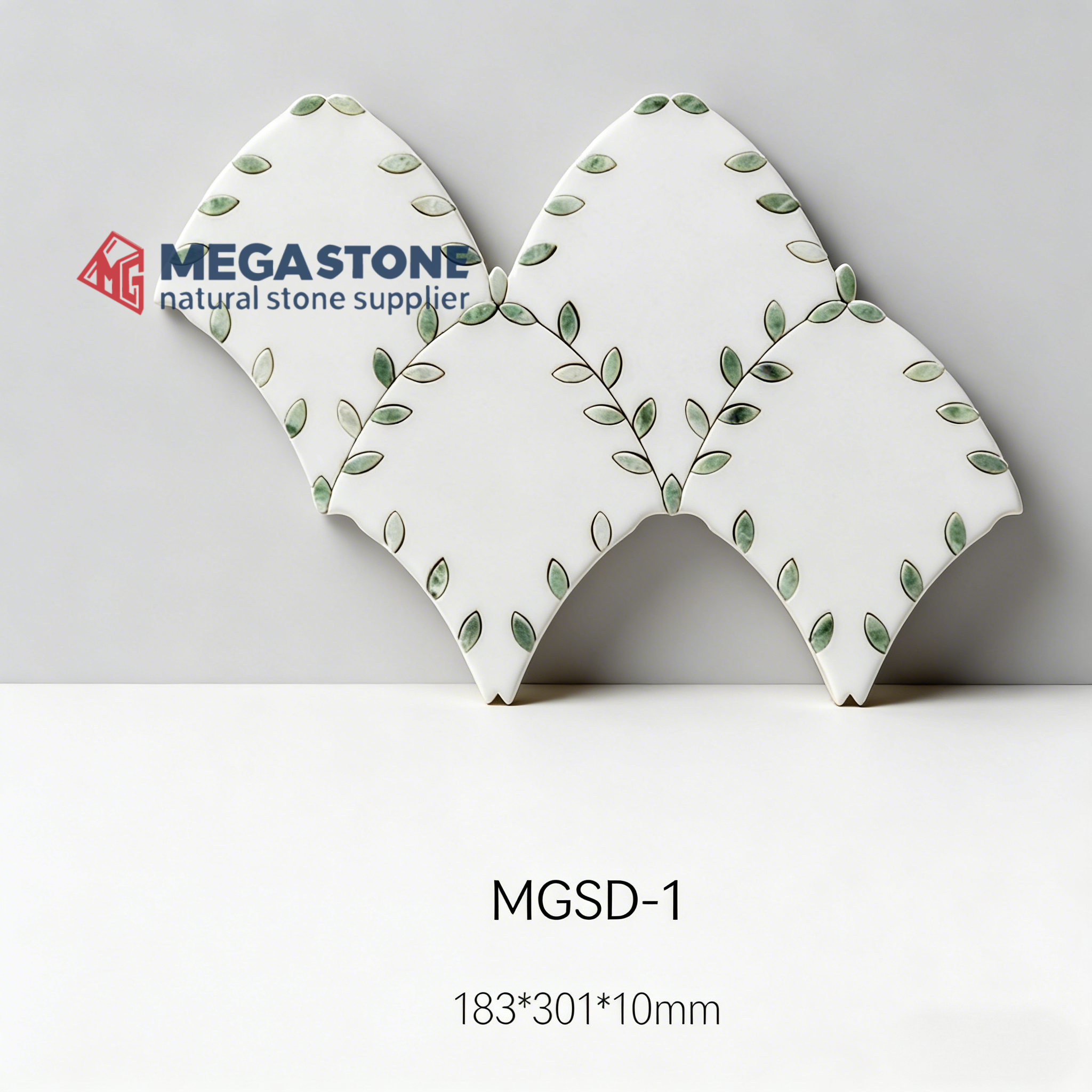 Waterjet Medallions and Marble Parquet Mgsd-1