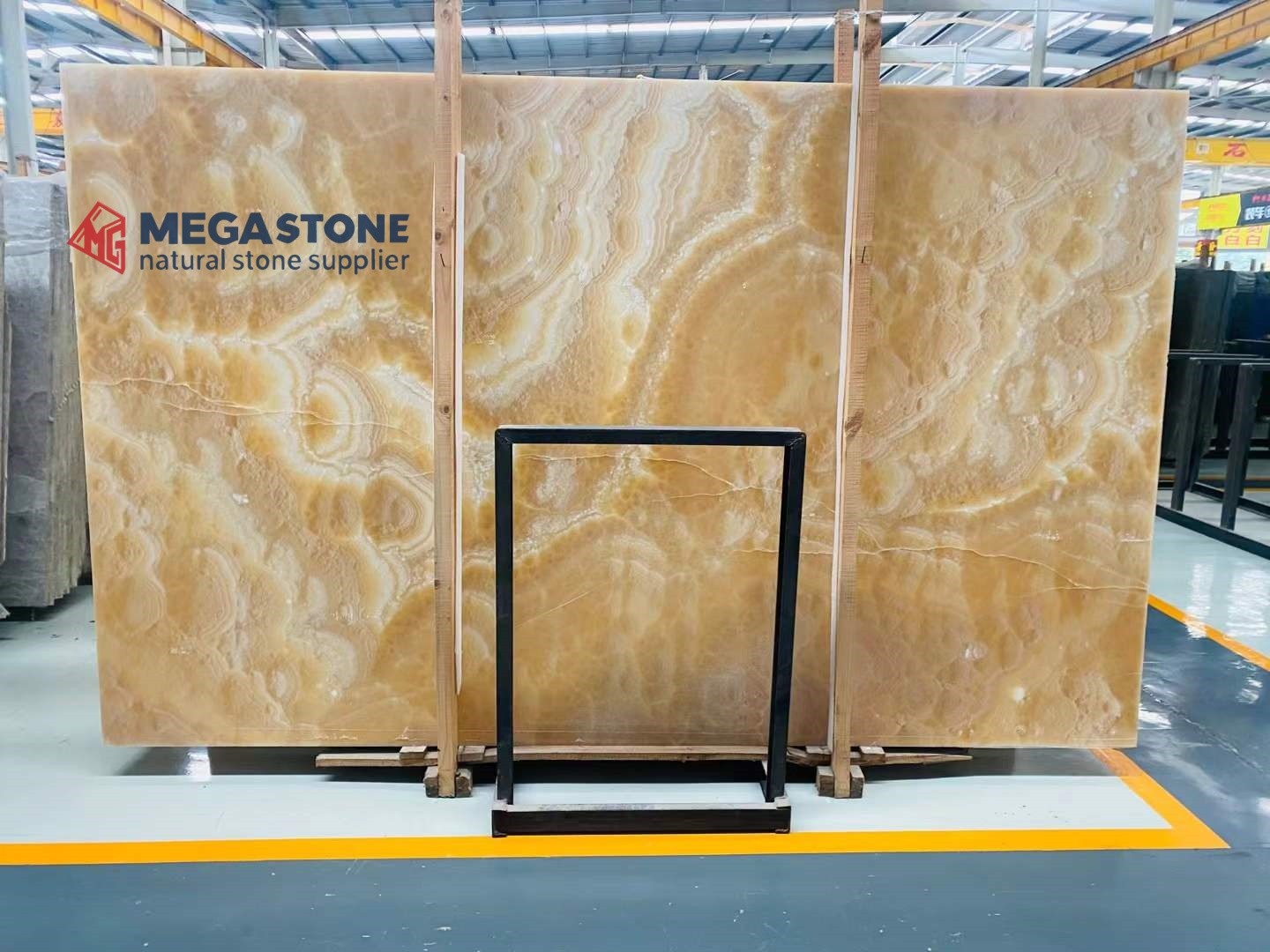 China Orange Onyx slab manufacturers