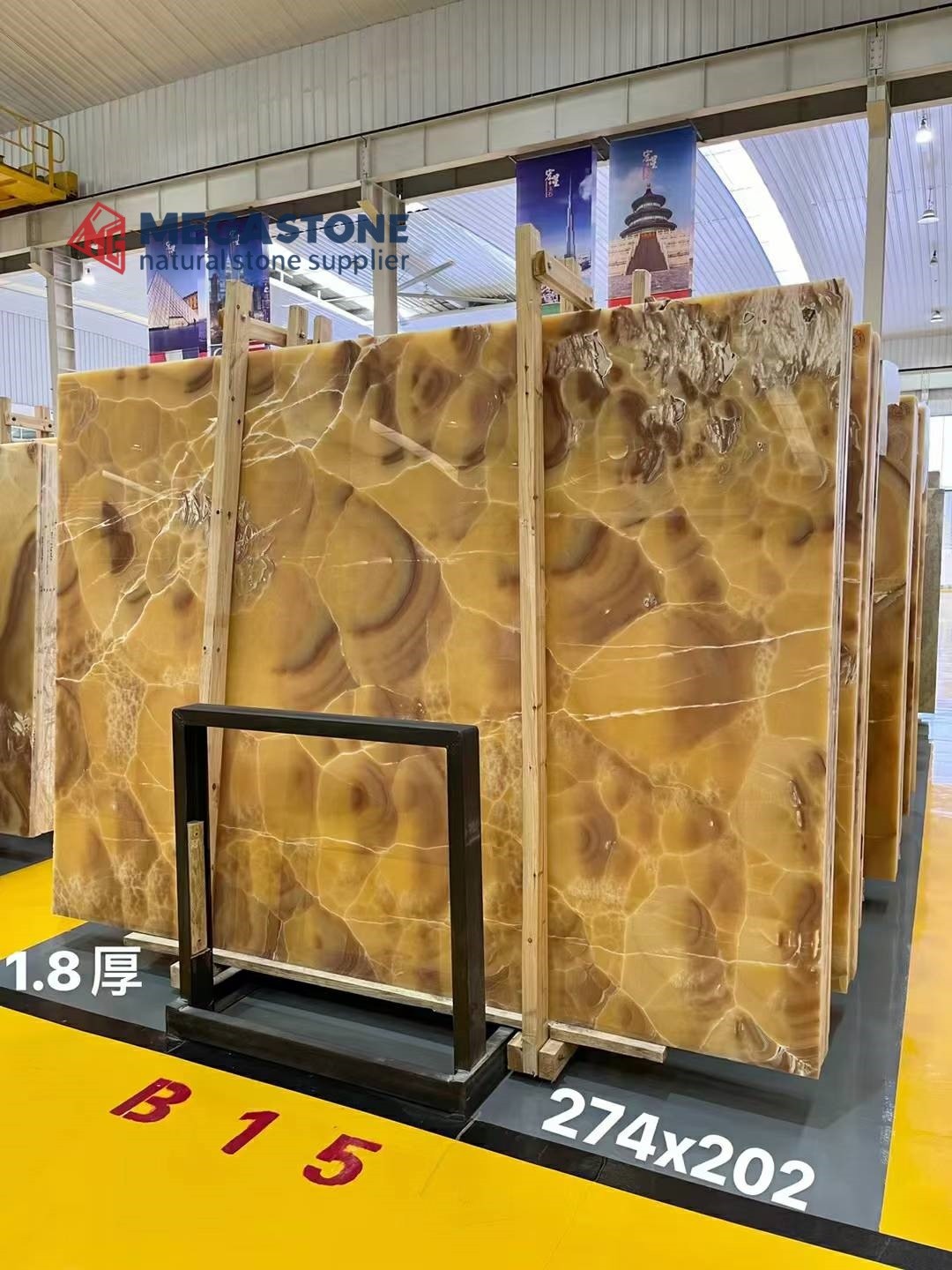 Orange Onyx slab suppliers