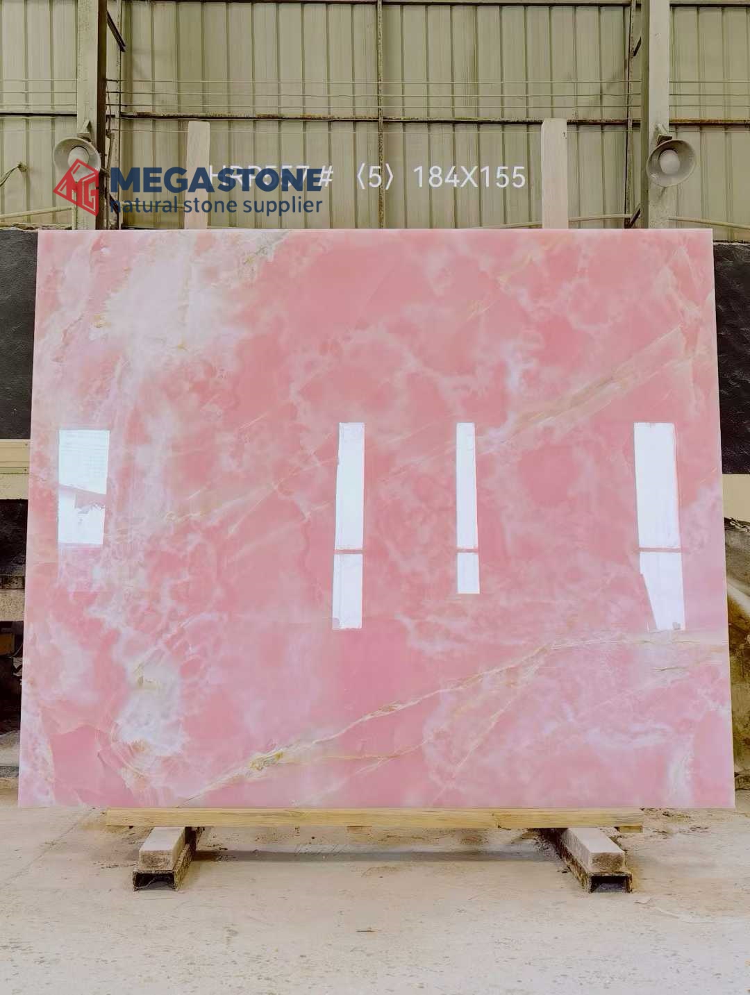 Persian Pink Onyx Slab