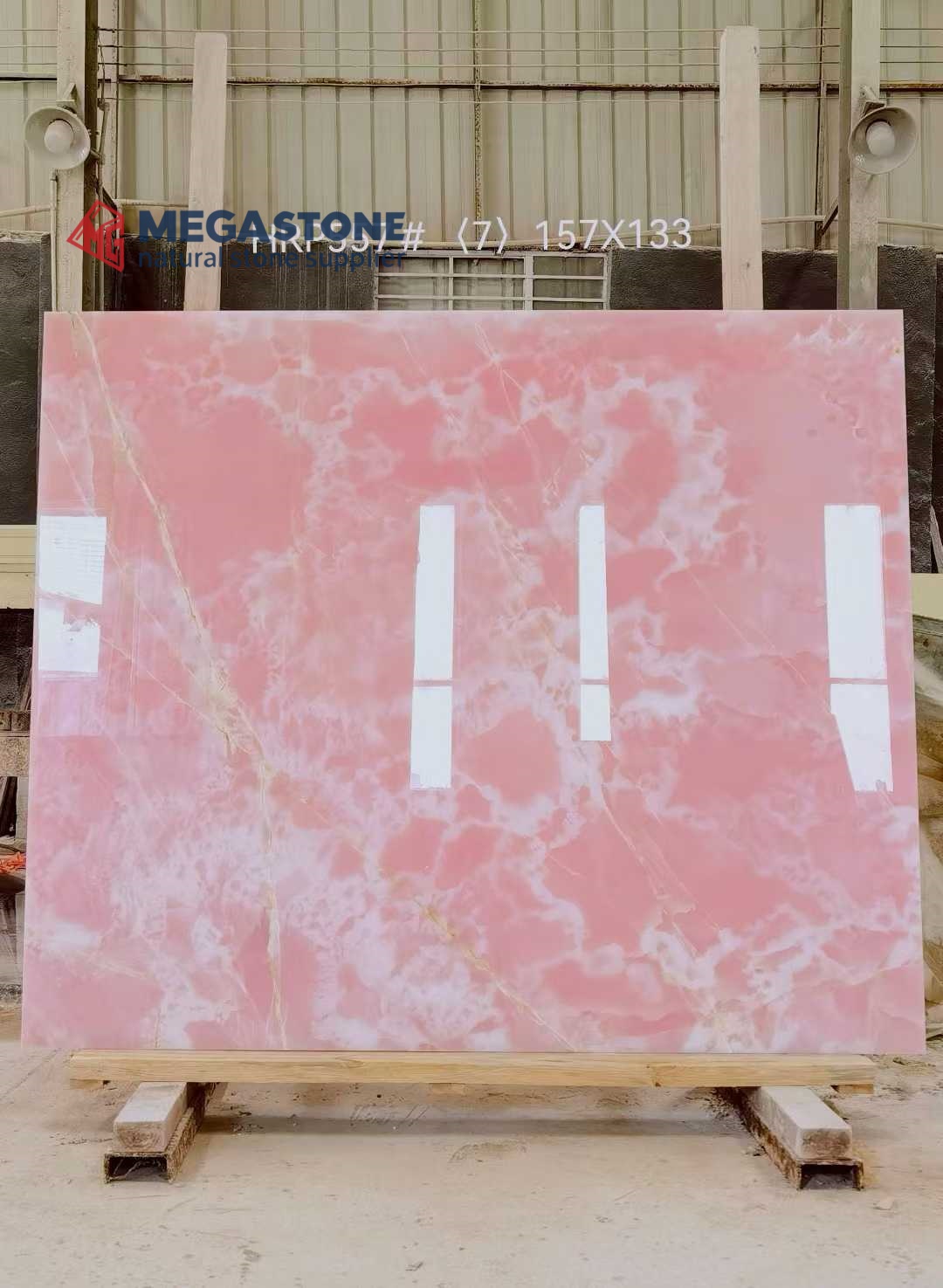 Persian Pink Onyx Slab