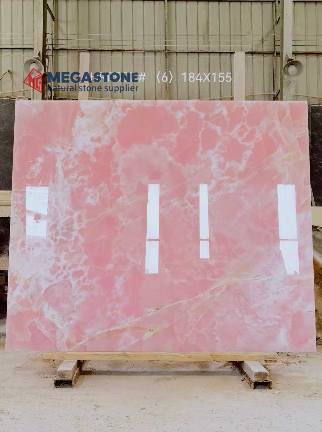 China Persian Pink Onyx slab manufacturers