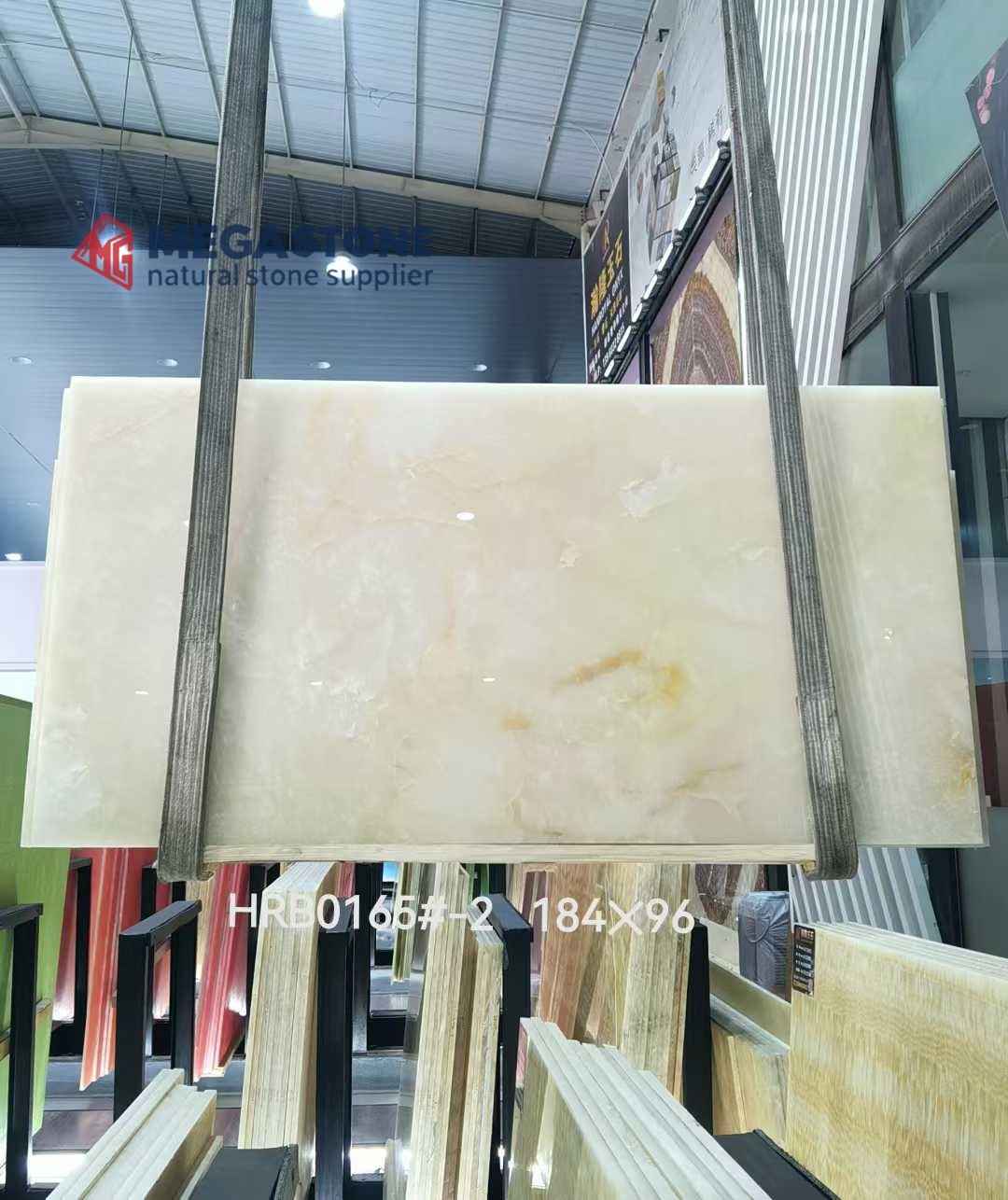 Snow White Onyx Slab