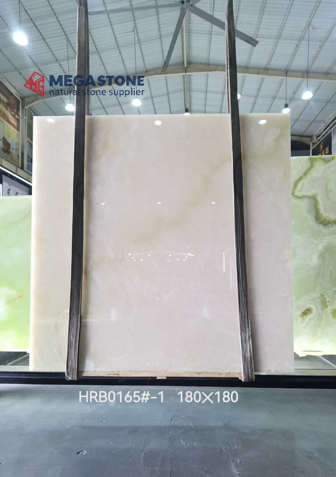 Snow White Onyx Slab