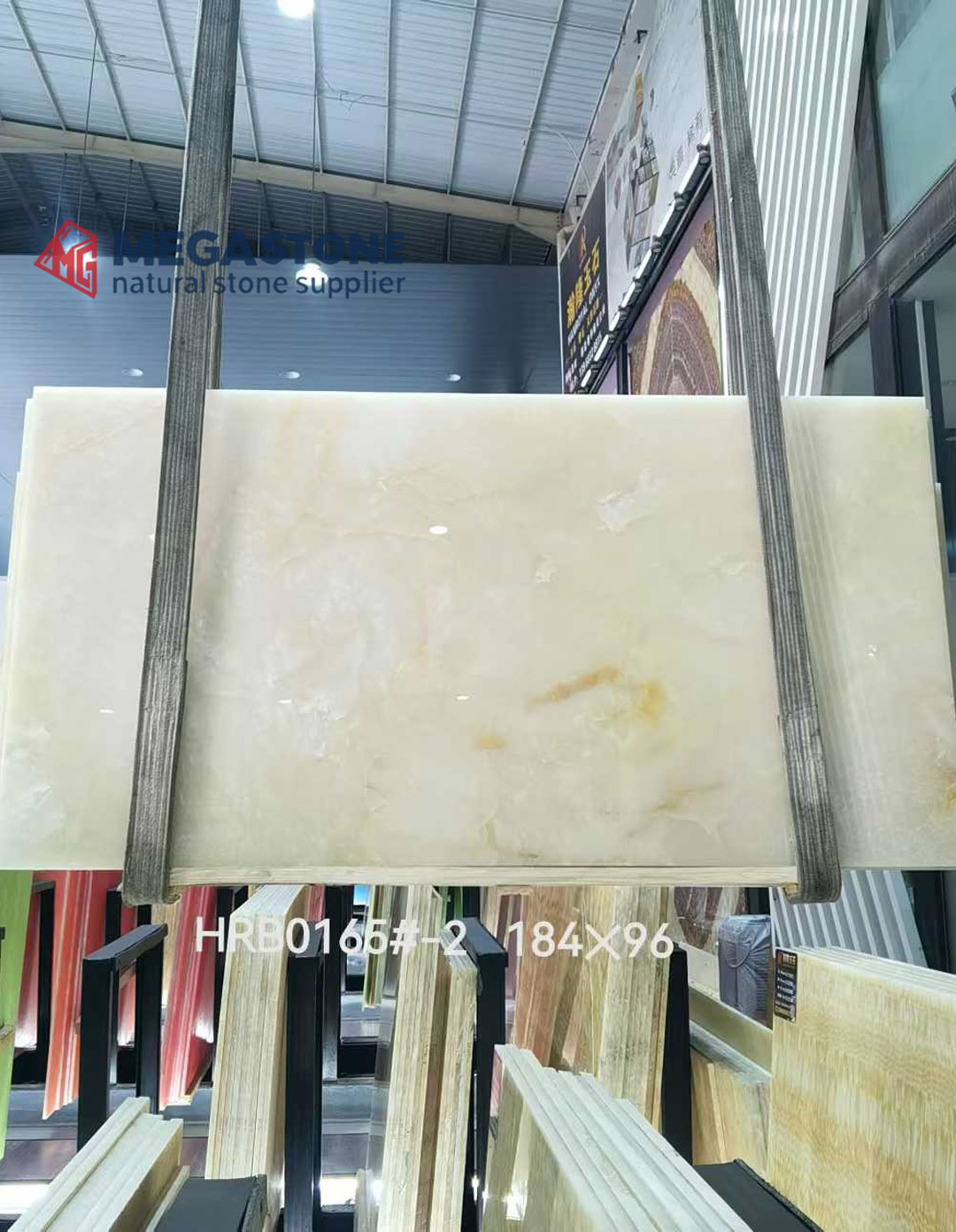 Snow White Onyx Slab