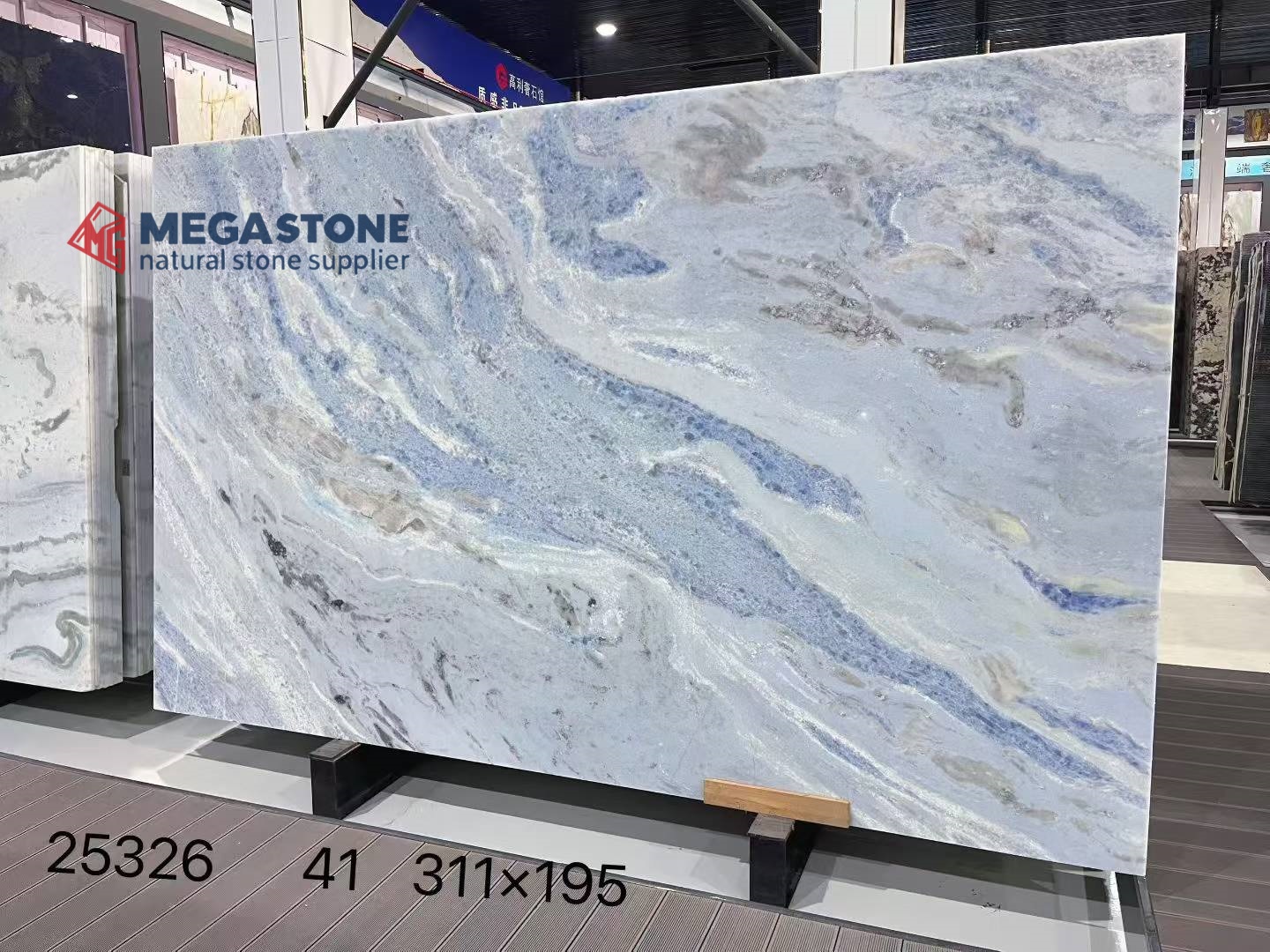 Azul Caribe Quartzite Slab