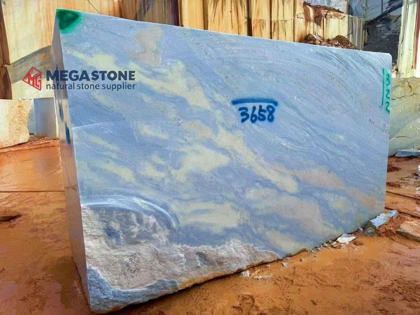 Azul Caribe Quartzite Slab
