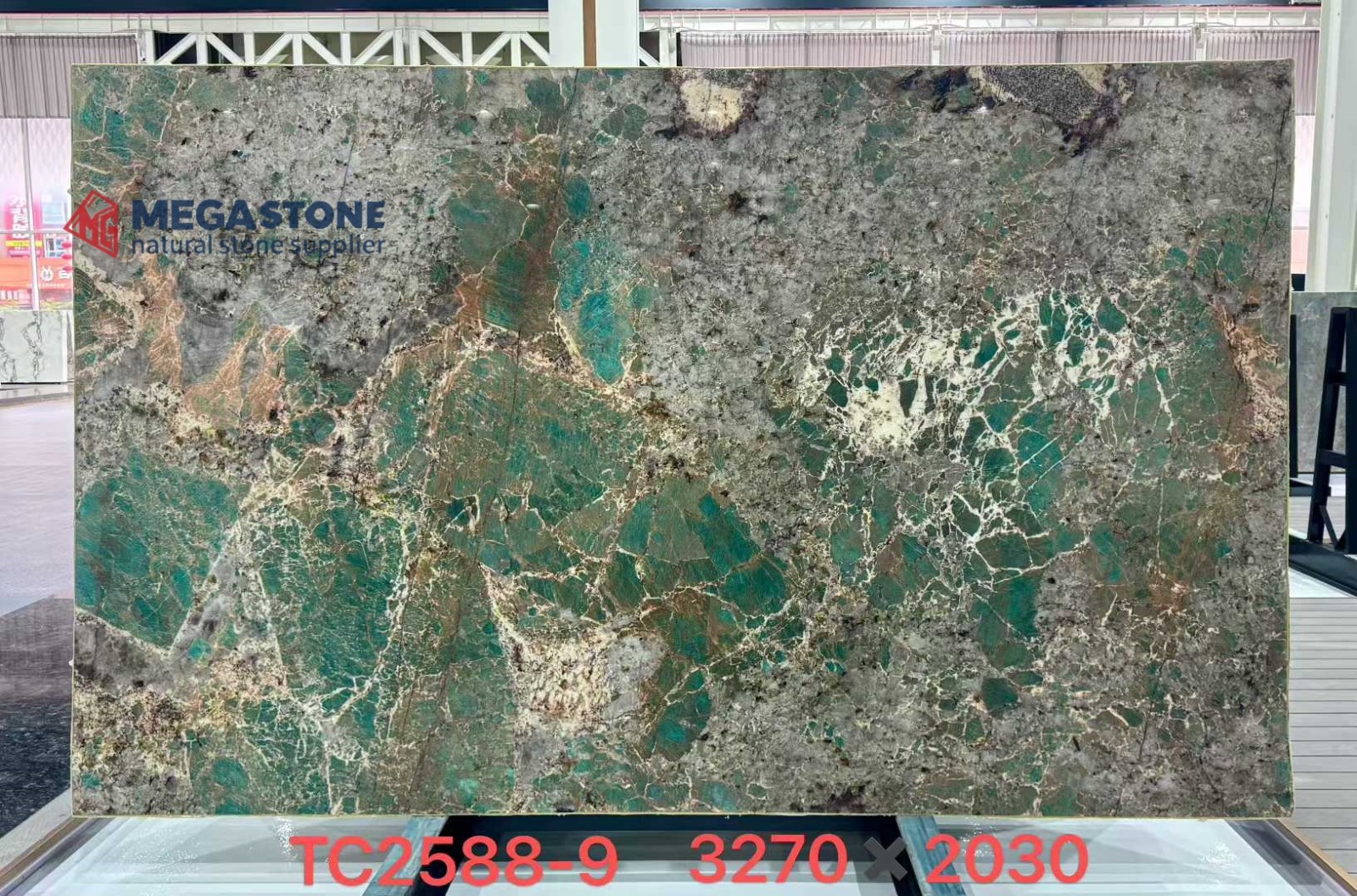 Amazon Green Granite Slab