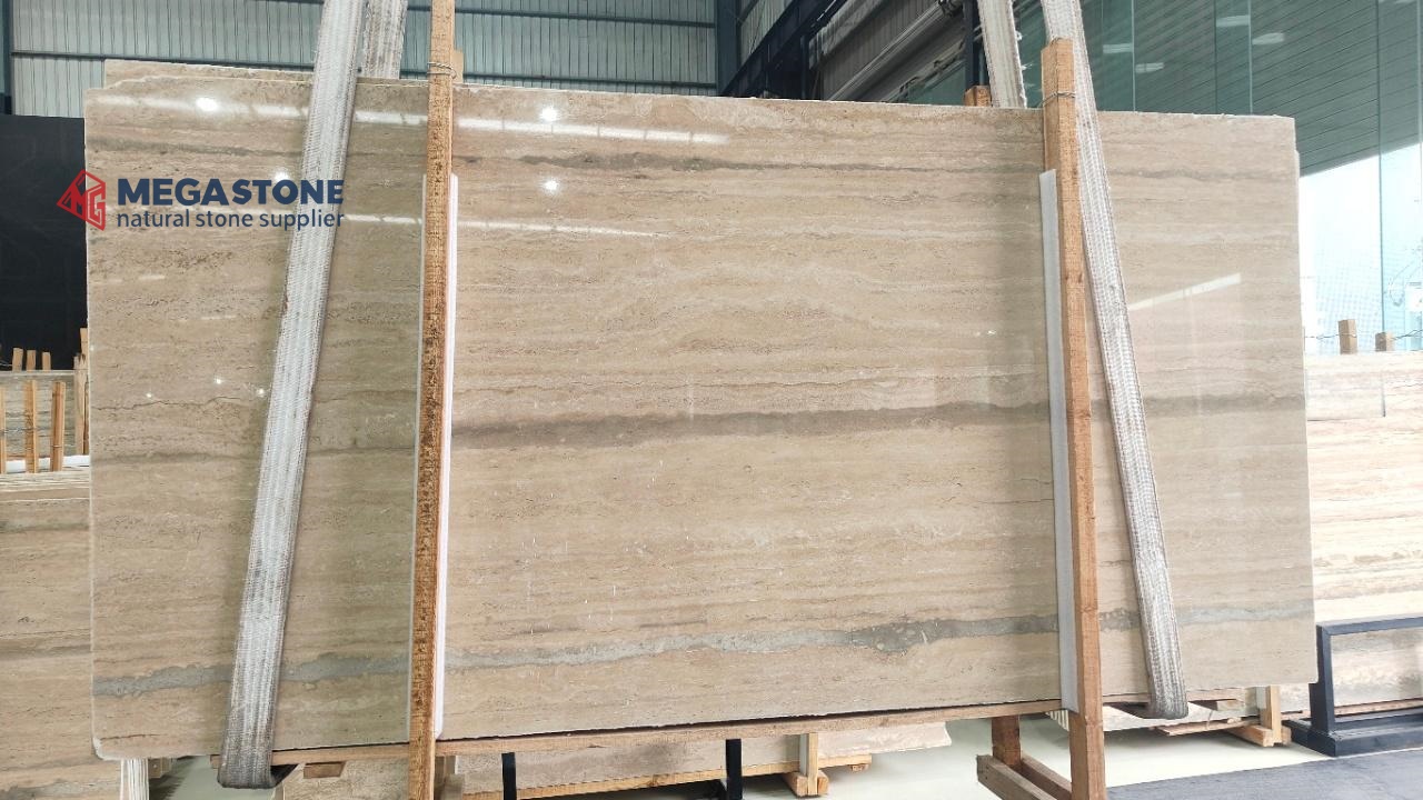 Ocean BlueTravertine Slab