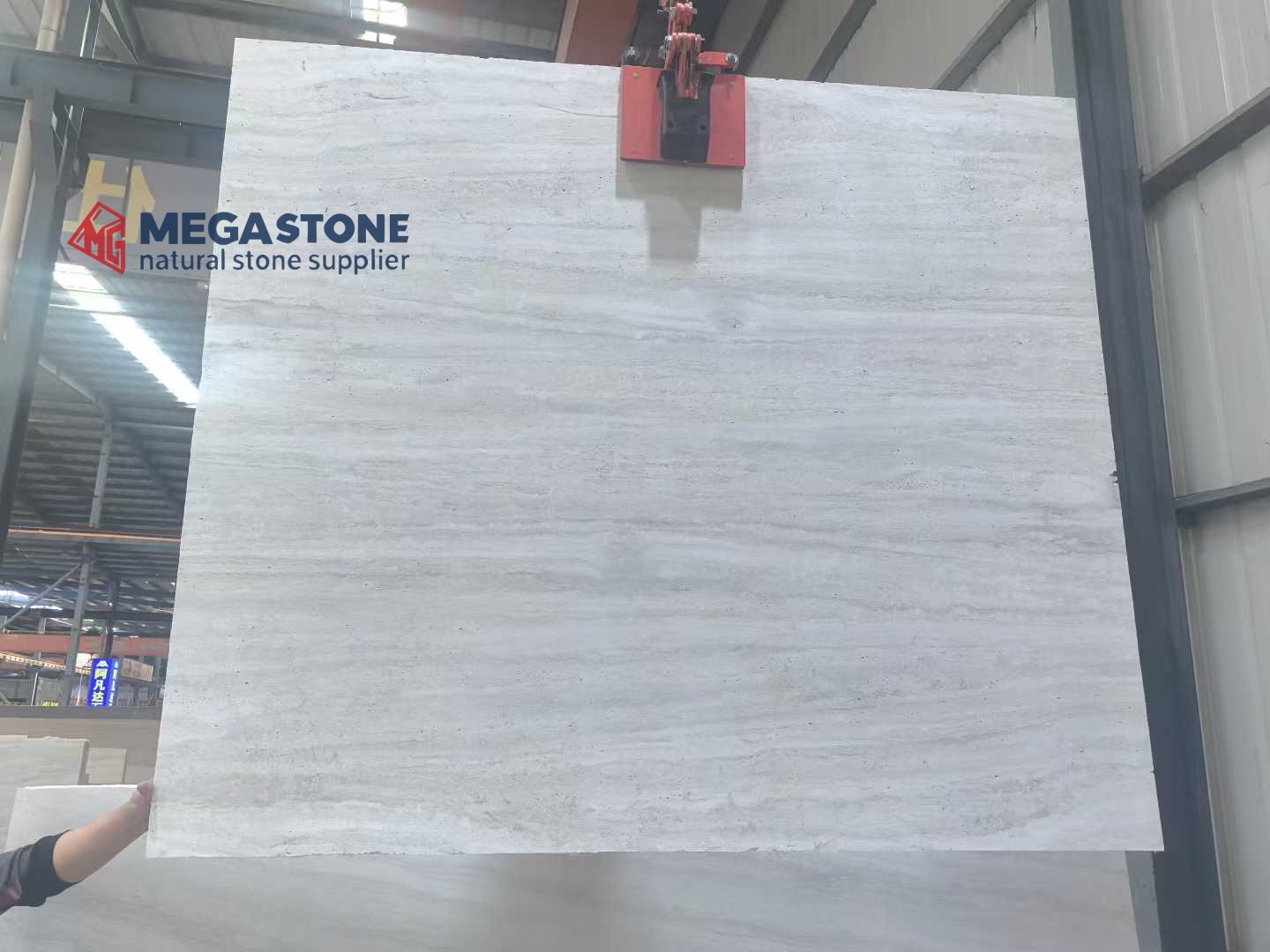 Italian Super White Travertine slab suppliers