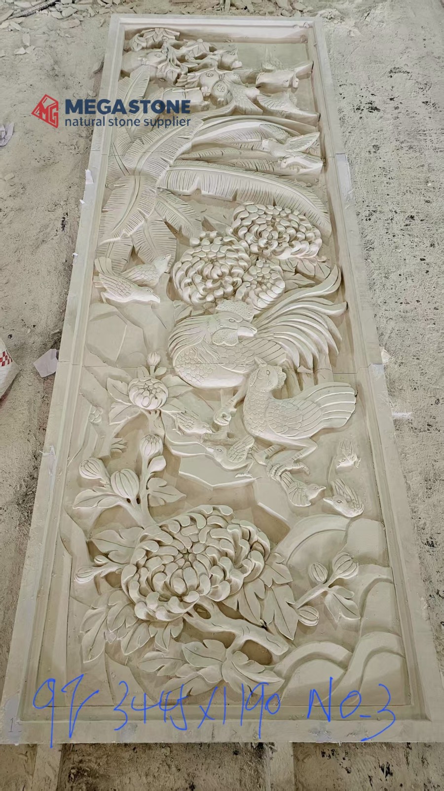 Carved Stone Cladding