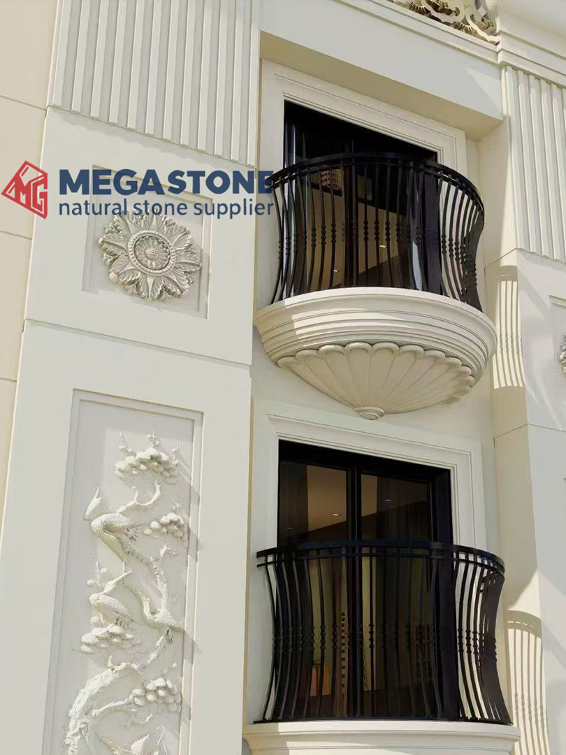 Carved Stone Cladding