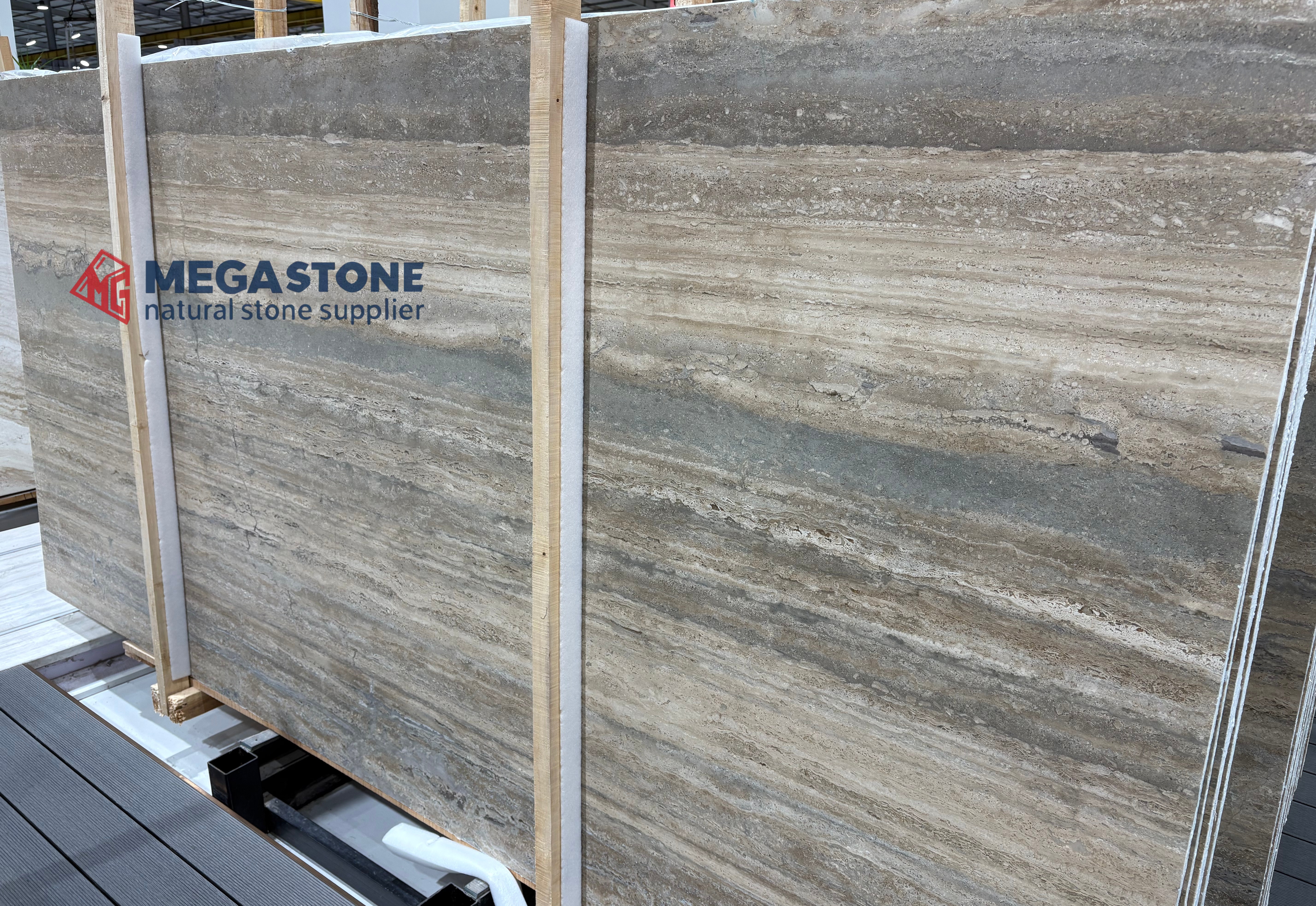 Roman Silver Travertine
