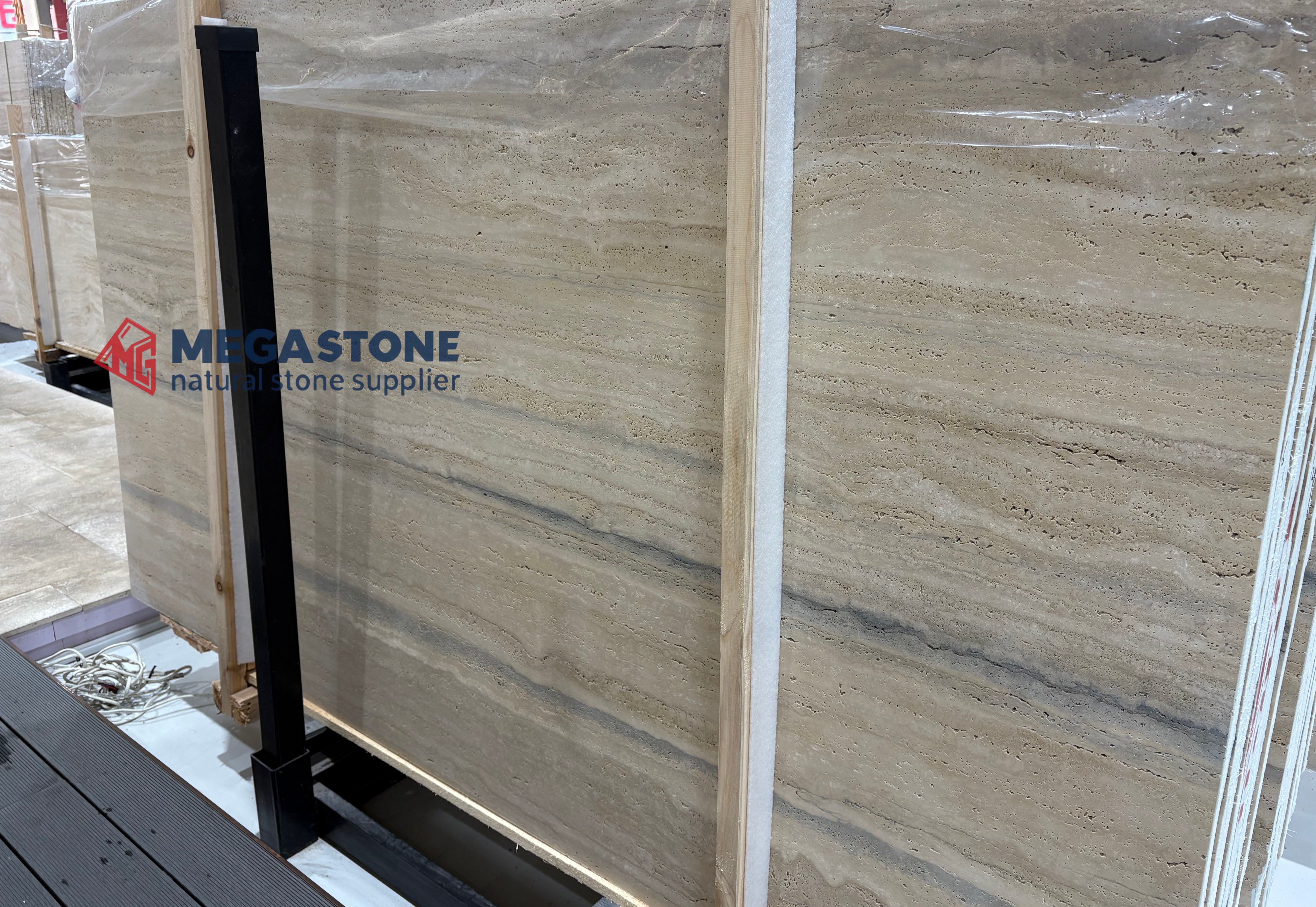 Roman Silver Travertine