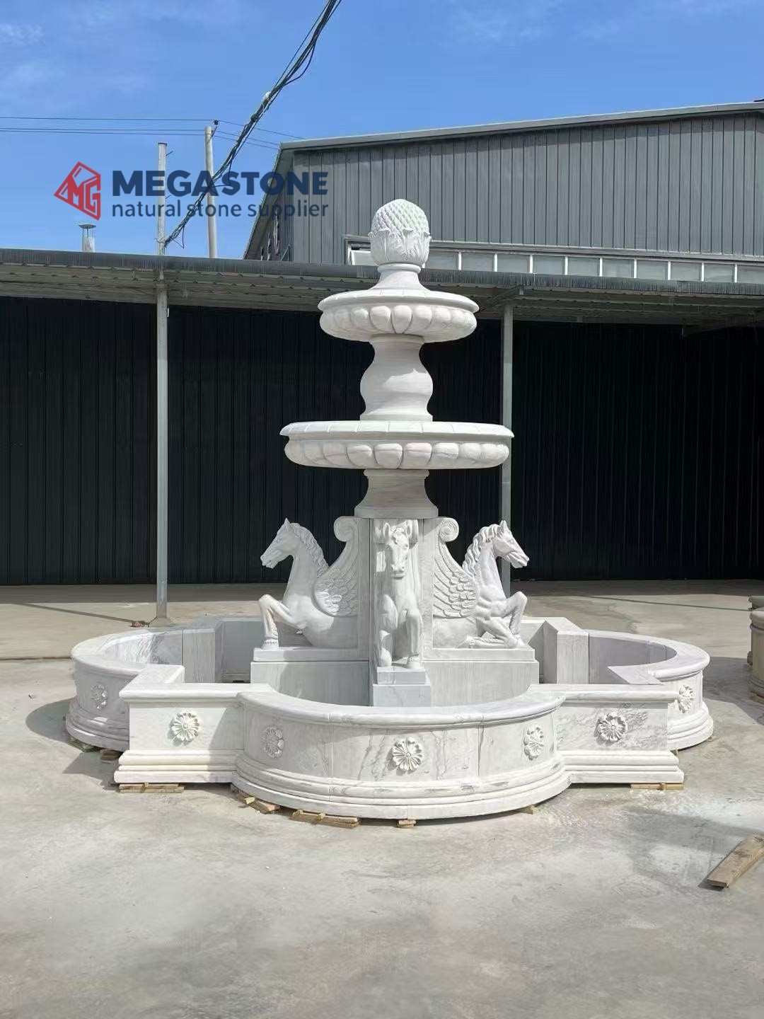 White Marble Fountain For Garden Manufacturer White Marble Fountain For Garden Manufacturer