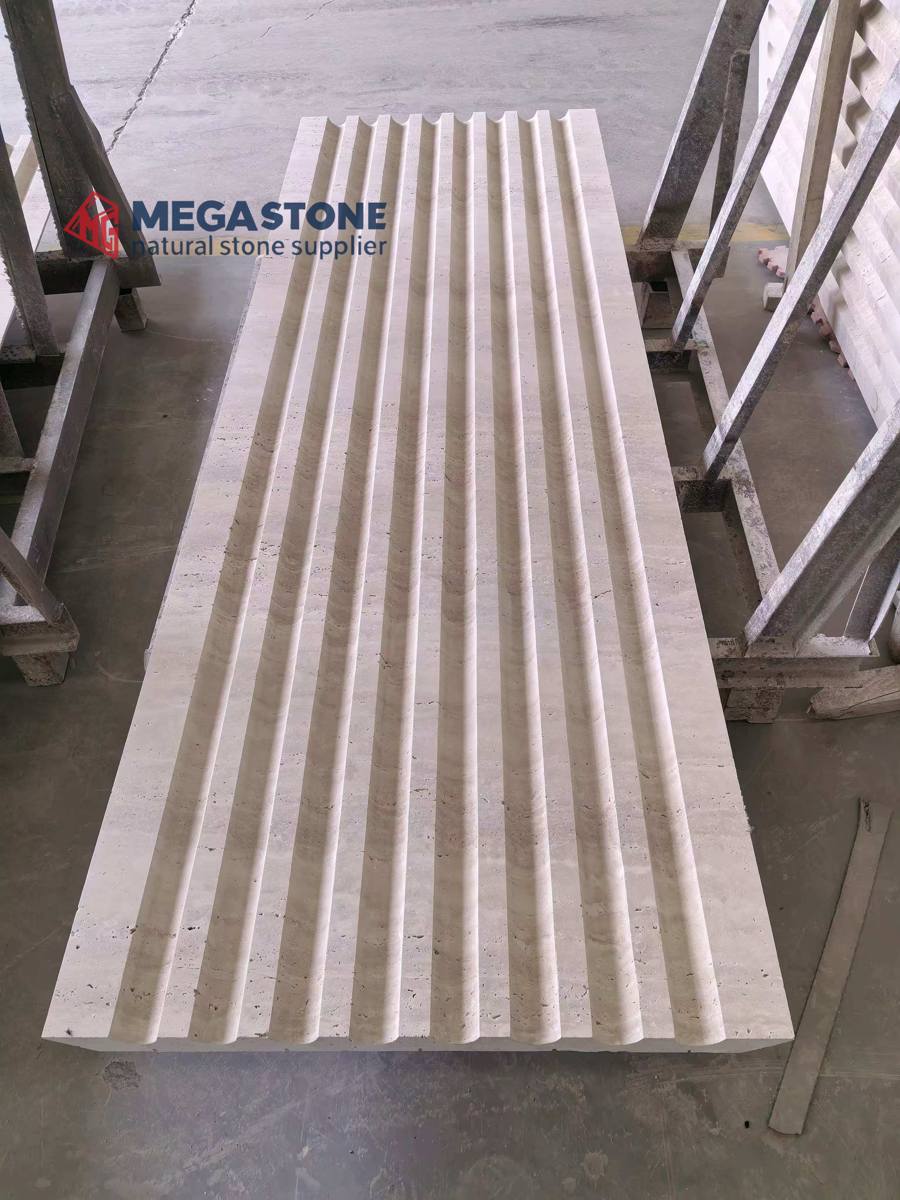 Turkey Roman Travertine Carvings for Column Base