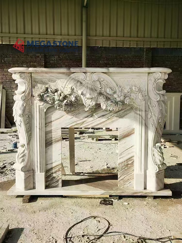 Fireplace Mantel -MGLUX003