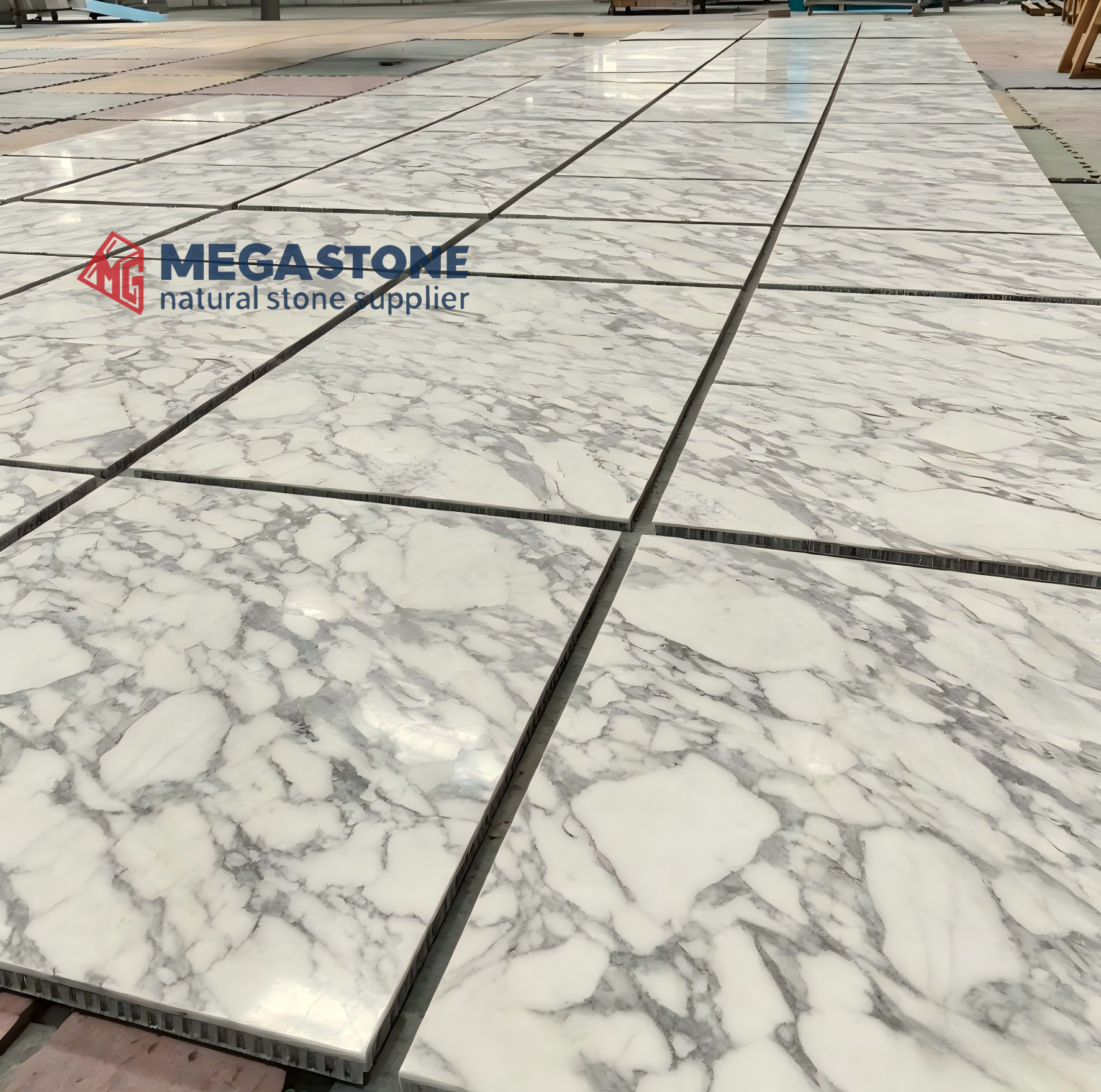 Arabescato White Marble Honeycomb Aluminum Composite Panel