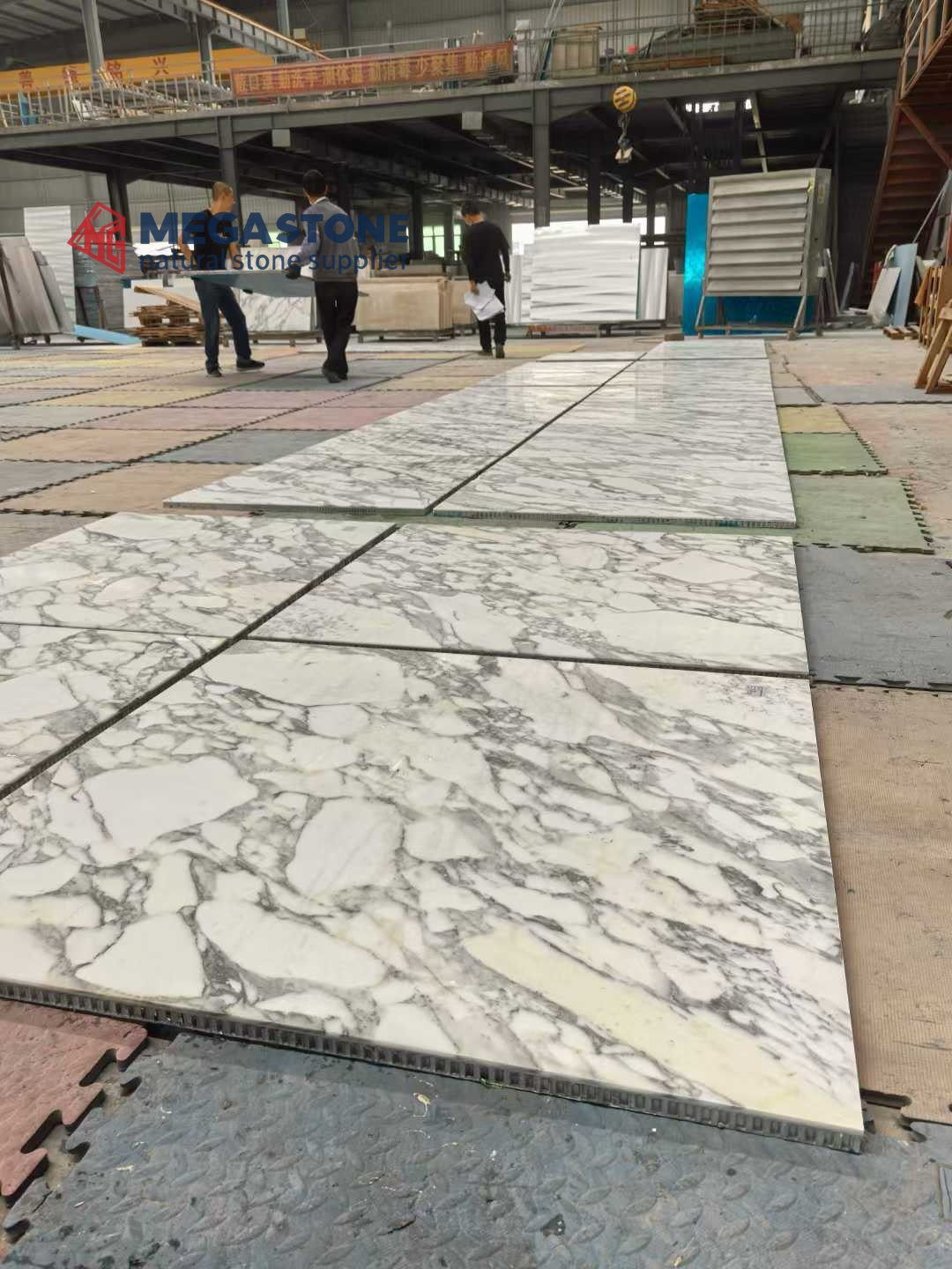 Arabescato White Marble Honeycomb Aluminum Composite Panel