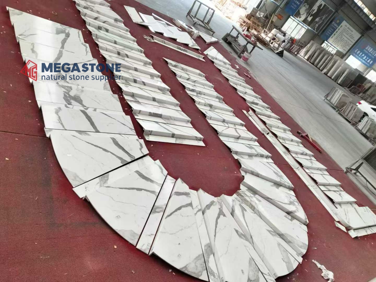Premium Calacatta White Marble Honeycomb Panels for Luxury Interior Projects