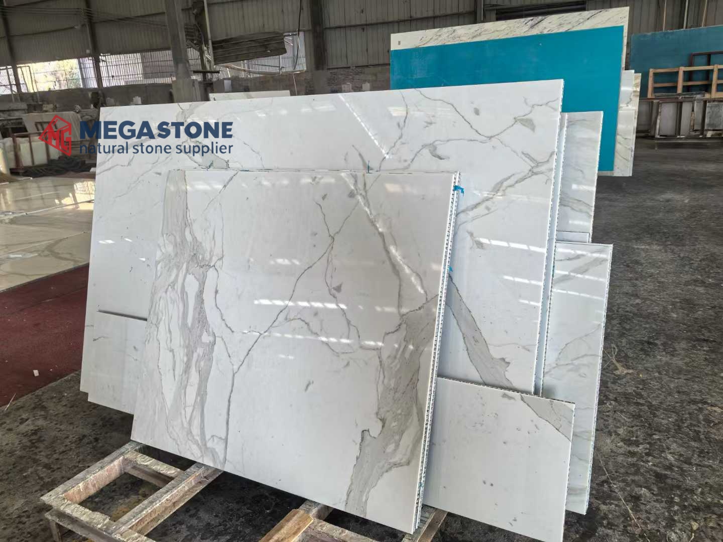 Premium Calacatta White Marble Honeycomb Panels for Luxury Interior Projects