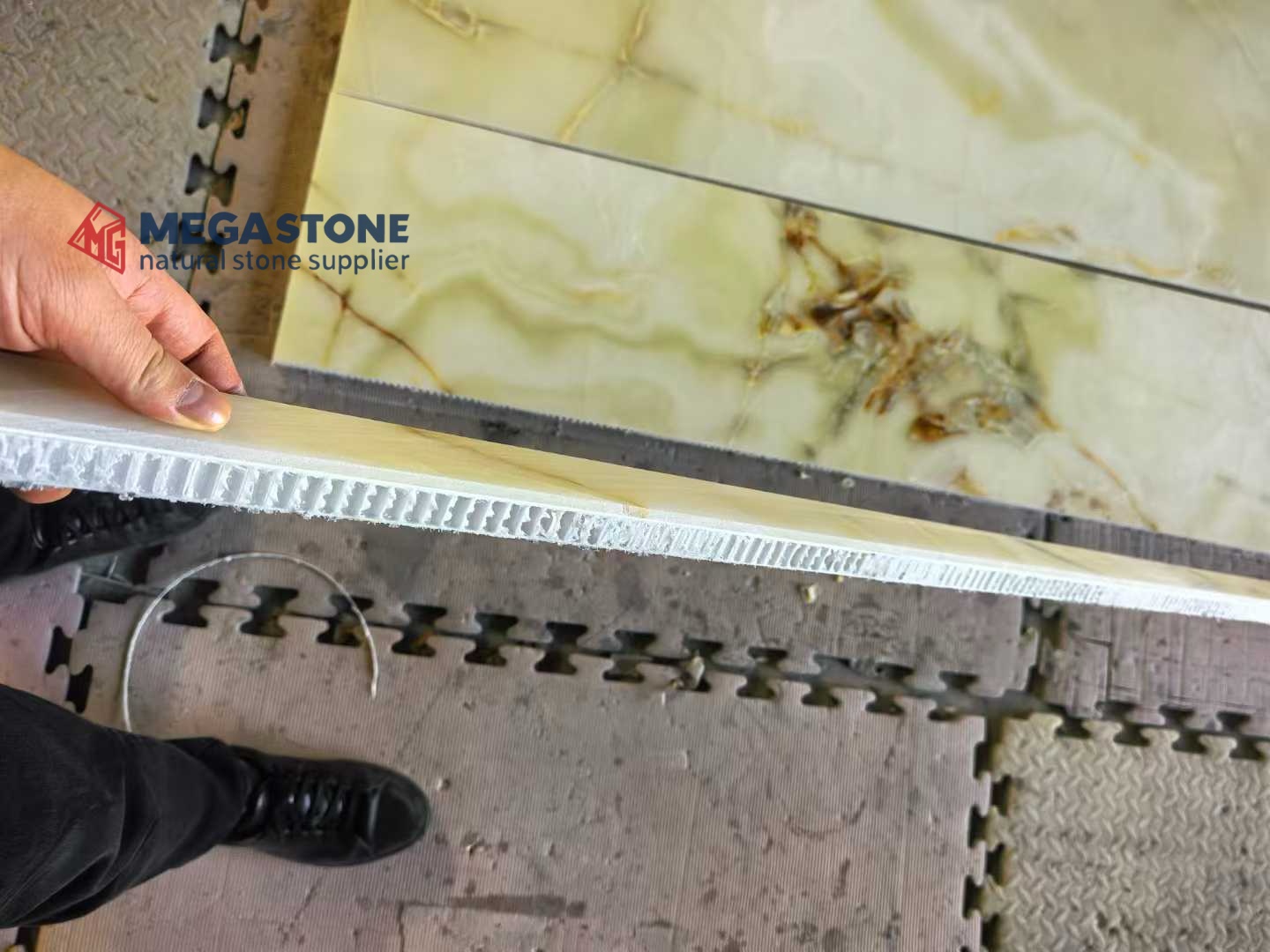 Verde Afghanistan Onyx Translucent Composite Stone Panel