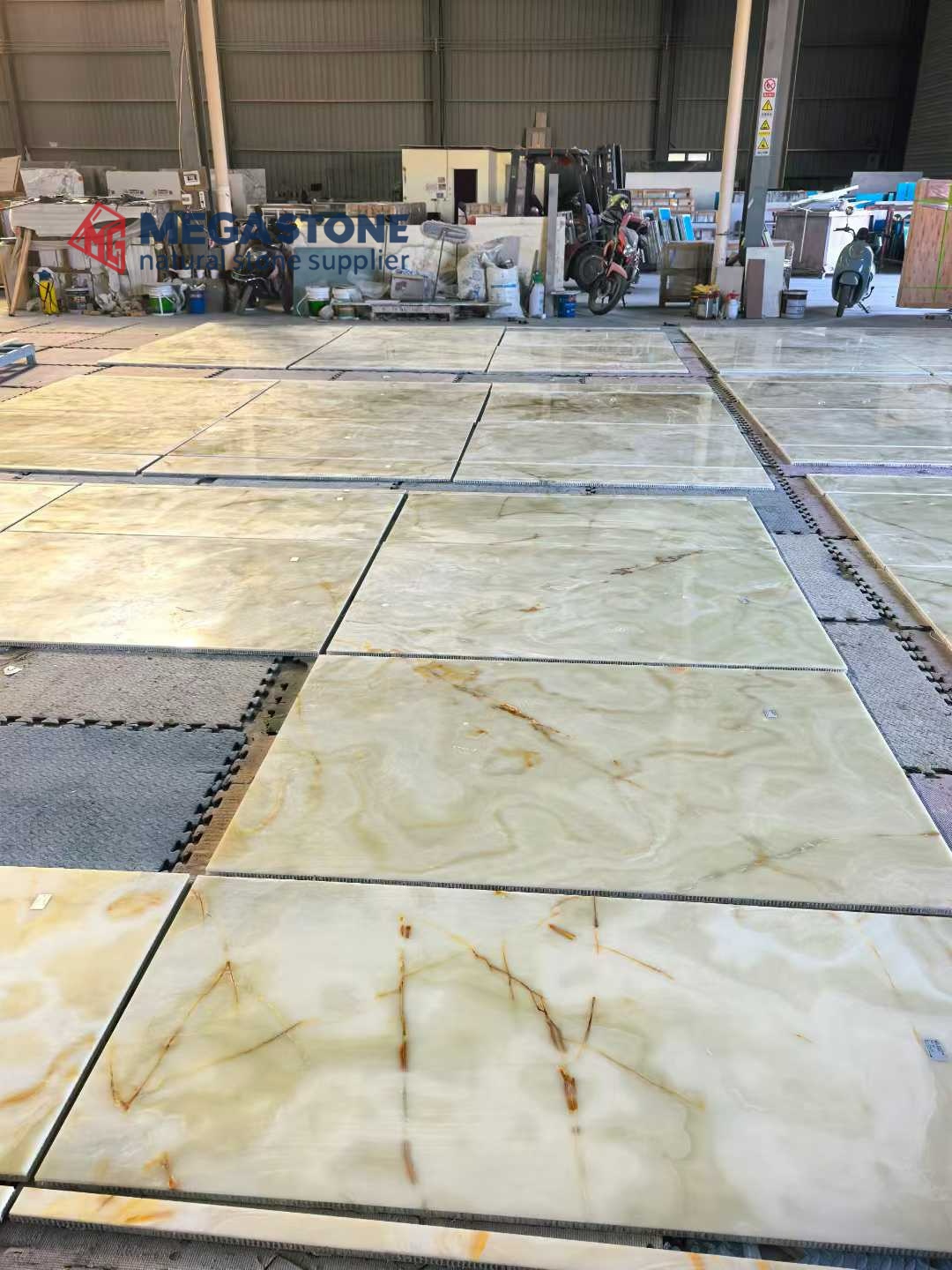 Verde Afghanistan Onyx Translucent Composite Stone Panel