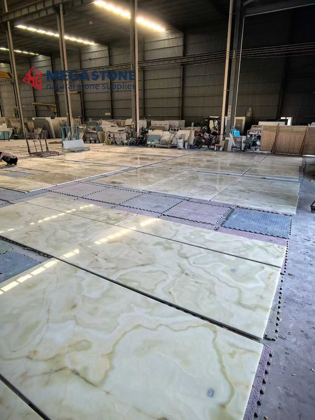Verde Afghanistan Onyx Translucent Composite Stone Panel