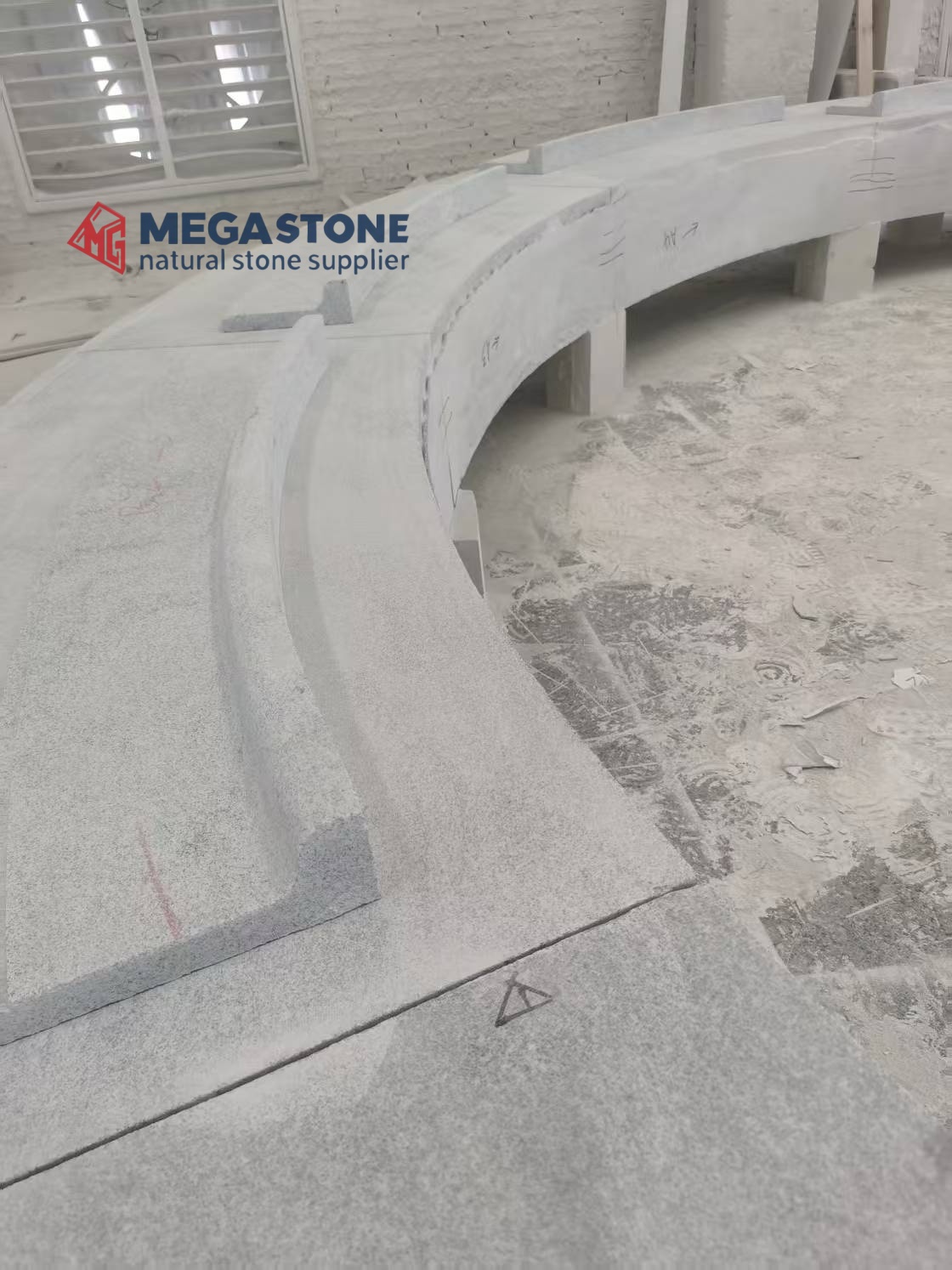 New Zealand Grey Granite Tree Pool
