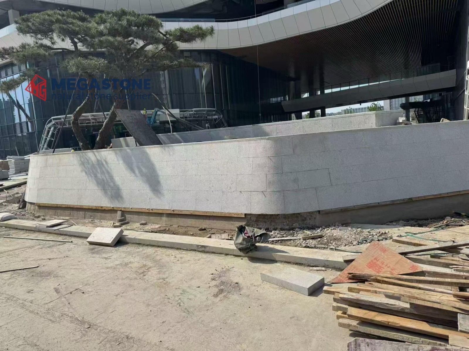 bushhammered granite wall cladding manufacturer
