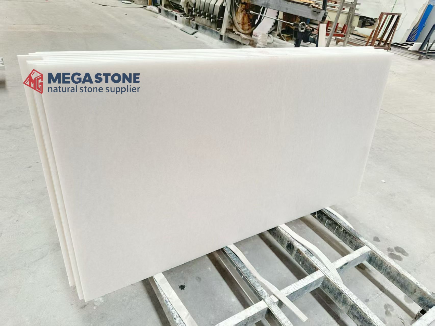 Factory Direct Vietnam Crystal White Marble Cut to Siz